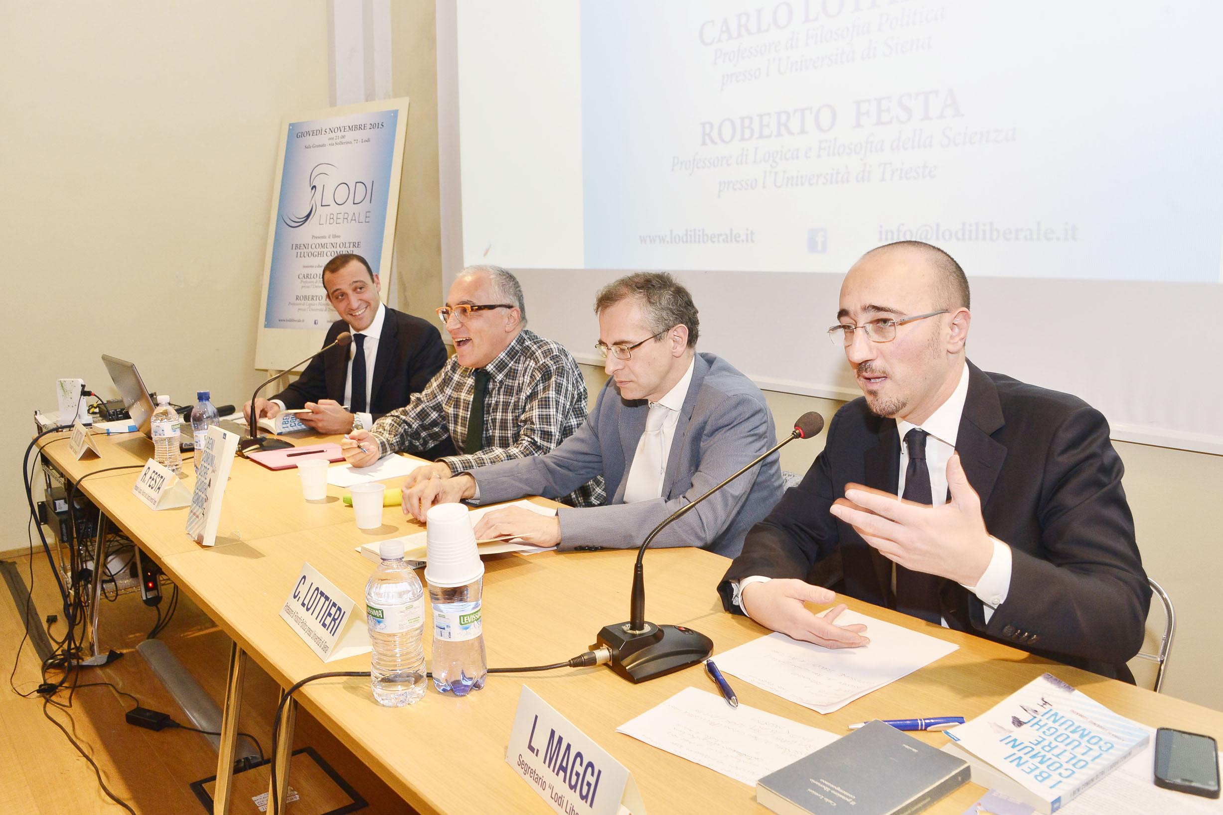 Associazione Lodi Liberale - Presentazione del libro "I beni comuni oltre i luoghi comuni" di Ibl Libri