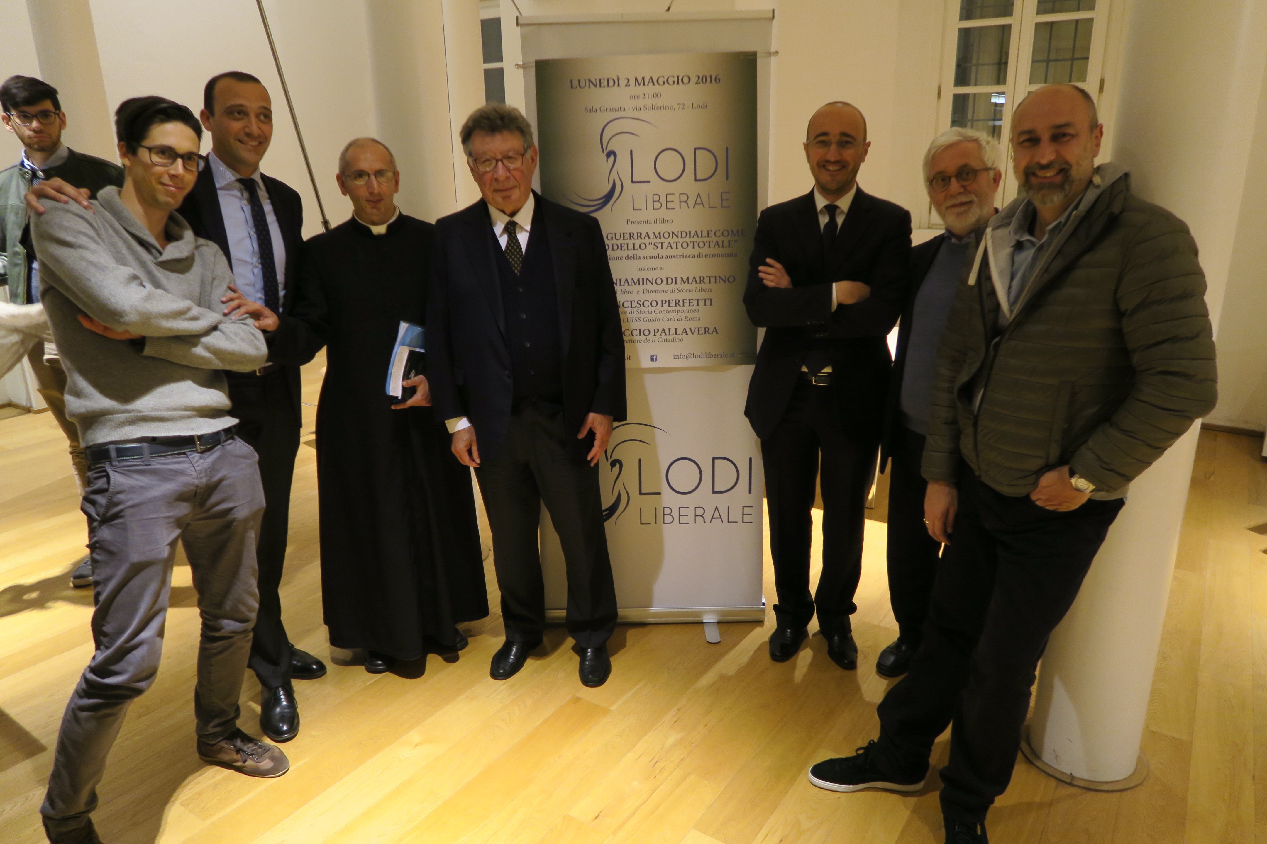 Associazione Lodi Liberale Manifesto La Prima Guerra Mondiale come effetto dello Stato totale Don Beniamino Di Martino, Francesco Perfetti, Ferruccio Pallavera
