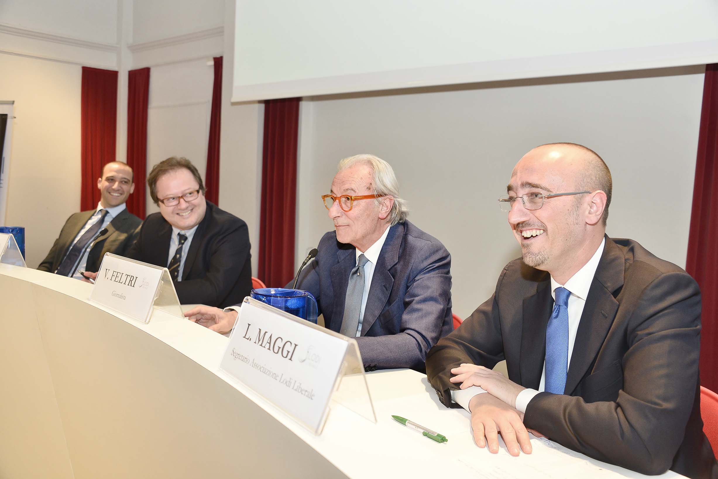 Associazione Lodi Liberale Presentazione libro "I nemici di Oriana. La Fallaci, l'Islam e il politicamente corretto" Manifesto I nemici di Oriana Alessandro Gnocchi, Vittorio Feltri