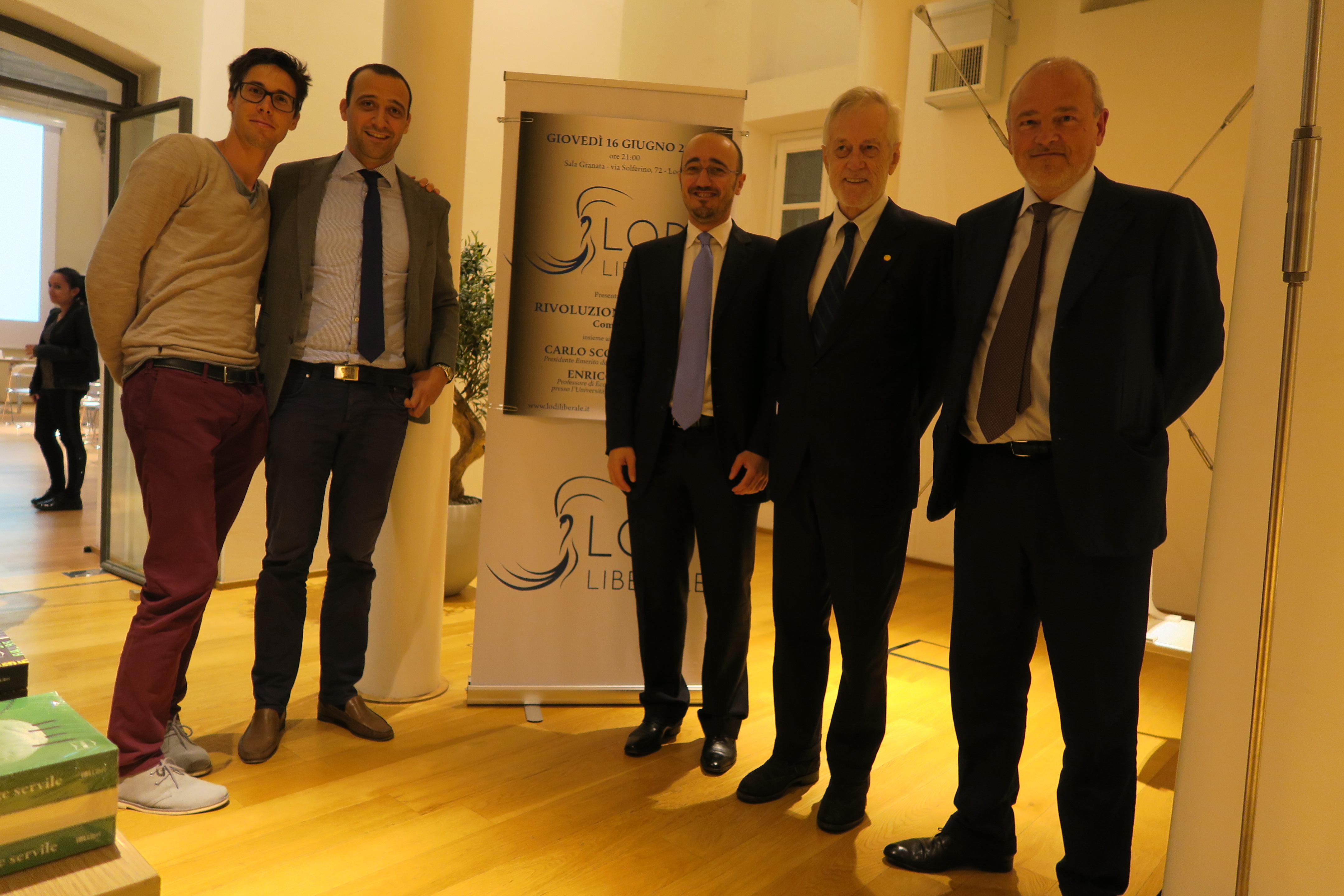 Associazione Lodi Liberale - Presentazione del libro "Rivoluzione liberale. Come si fa" di Carlo Scognamiglio e Enrico Musso