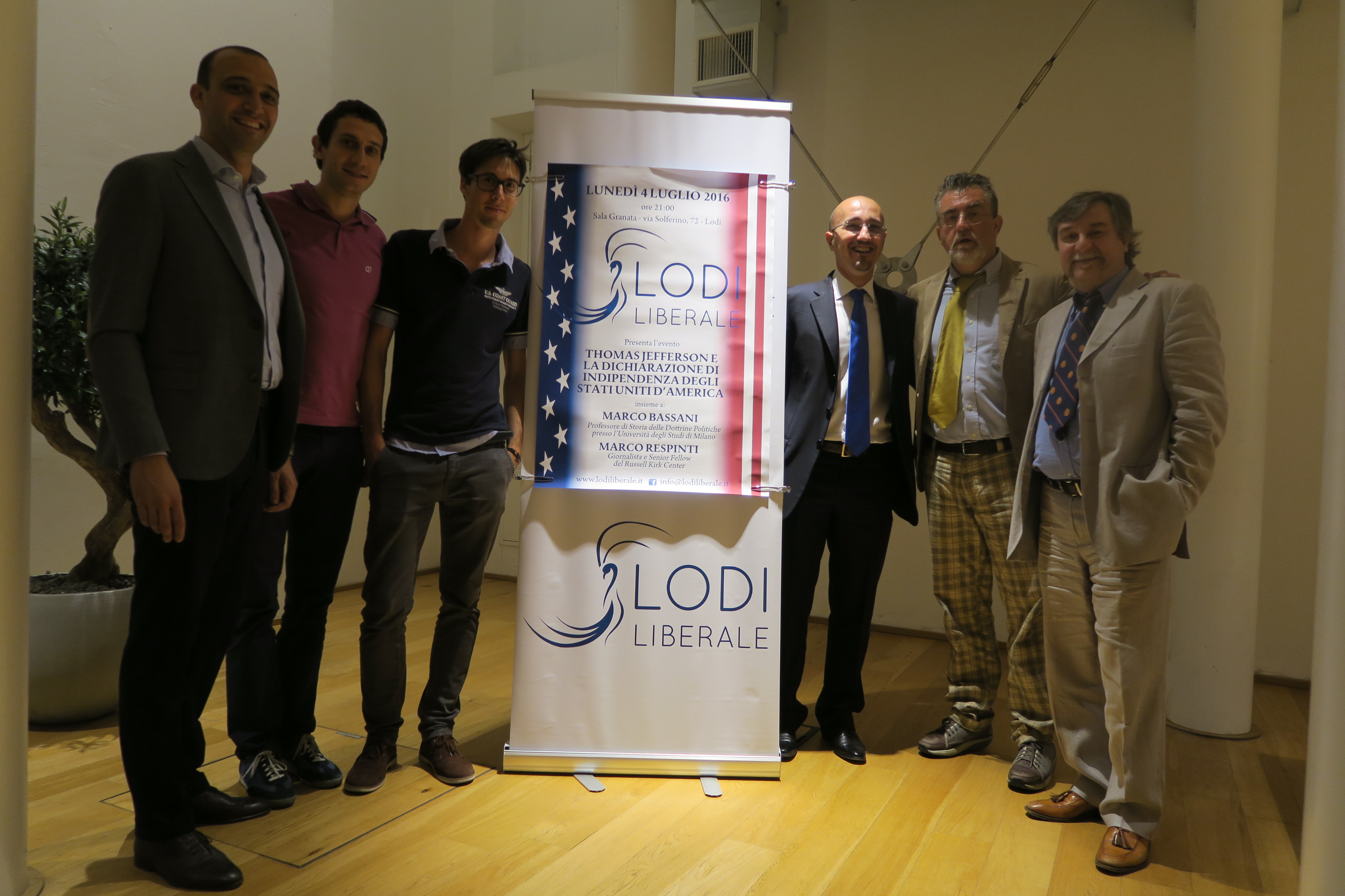 Associazione Lodi Liberale - Thomas Jefferson e la dichiarazione d'indipendenza degli Stati Uniti d'America Marco Bassani e Marco Respinti Montini e Maggi