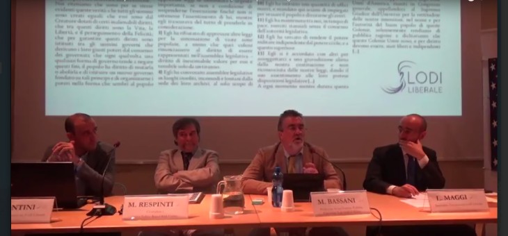 Thomas Jefferson e la Dichiarazione d’indipendenza degli Stati Uniti d’America – Bassani, Respinti – 4 luglio 2016