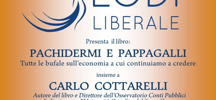 Lunedì 20 Aprile 2020 Presentazione del libro “Pachidermi e Pappagalli”