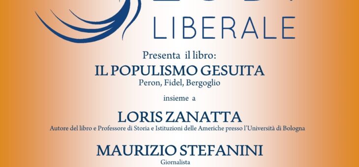 Lunedì 24 maggio presentazione del libro “Il populismo gesuita”
