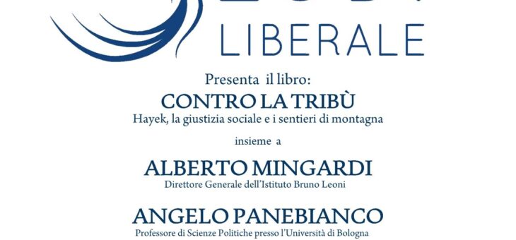 Lunedì 12 luglio presentazione del libro “Contro la tribù”