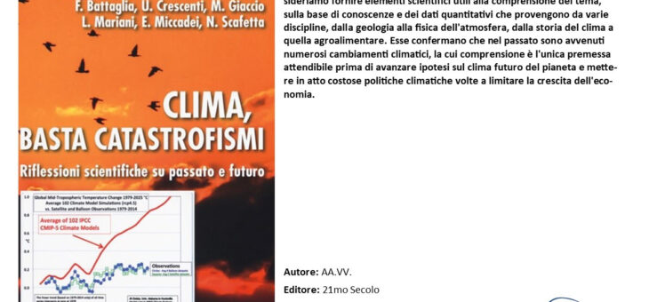 Un punto di vista anomalo sui cambiamenti climatici