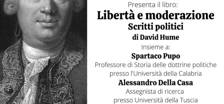 Presentazione del libro “Libertà e moderazione – scritti politici” di David Hume