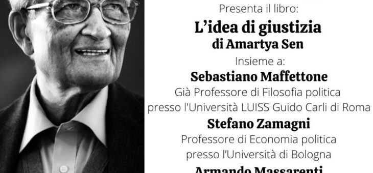 Presentazione libro “L’idea di giustizia” di Amartya Sen