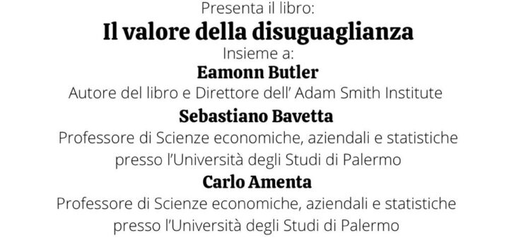 Presentazione Libro “Il valore della disuguaglianza”
