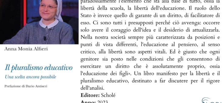 Sopravvivenza dell’educazione plurale come sopravvivenza della libertà