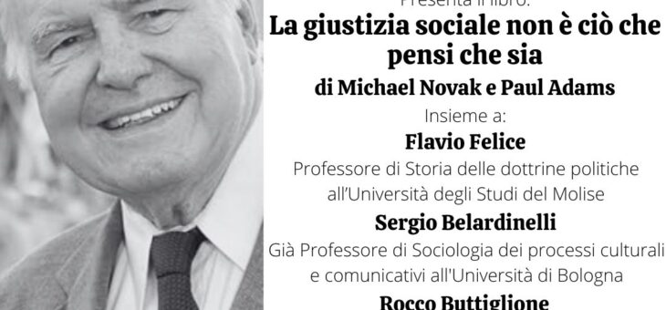 Presentazione libro “La giustizia sociale non è ciò che pensi che sia”