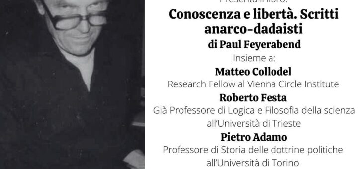 Presentazione libro “Conoscenza e libertà. Scritti anarco-dadaisti” di Paul Feyerabend