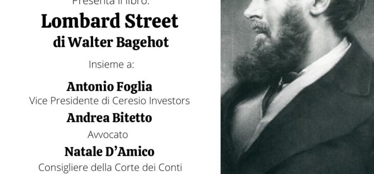 Presentazione libro “Lombard street” di Walter Bagehot